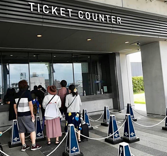 すみだ水族館　混雑