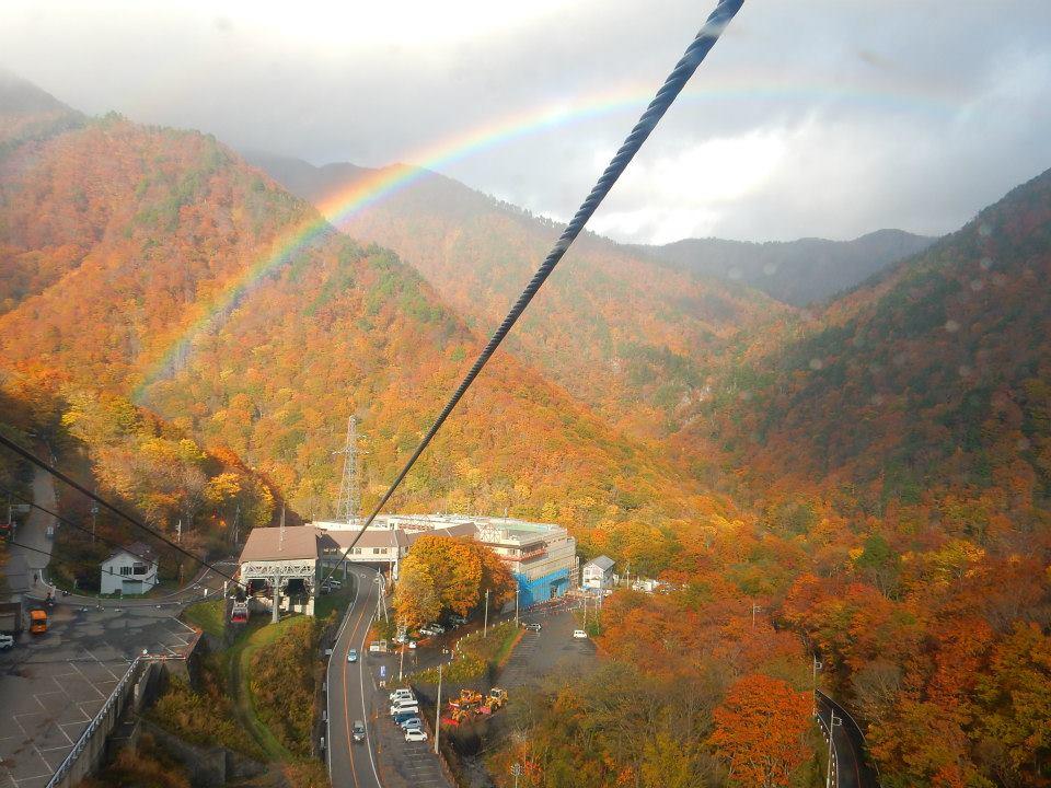 谷川岳ロープウェイ　紅葉