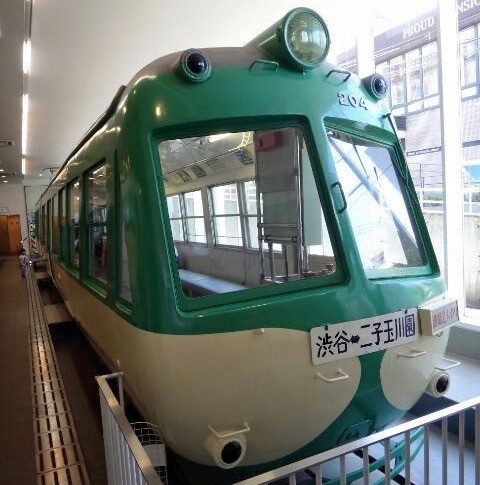 電車とバスの博物館　混雑