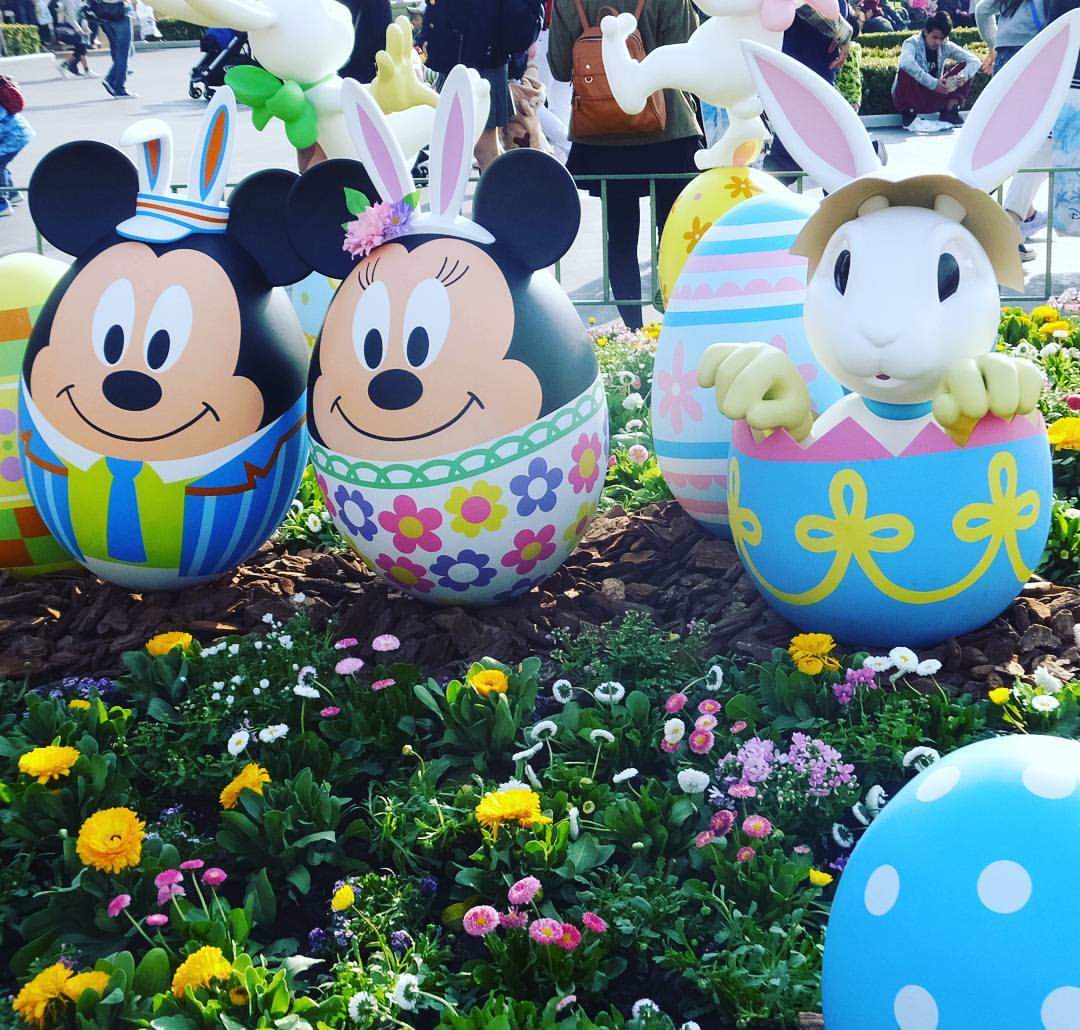 ディズニーランド　 4月　混雑