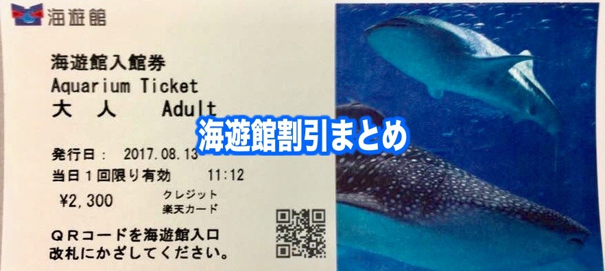 【海遊館チケット割引2024】最安値チケット入館料は？10クーポン券格安入手法