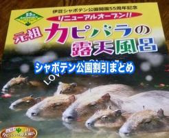 シャボテン公園　割引