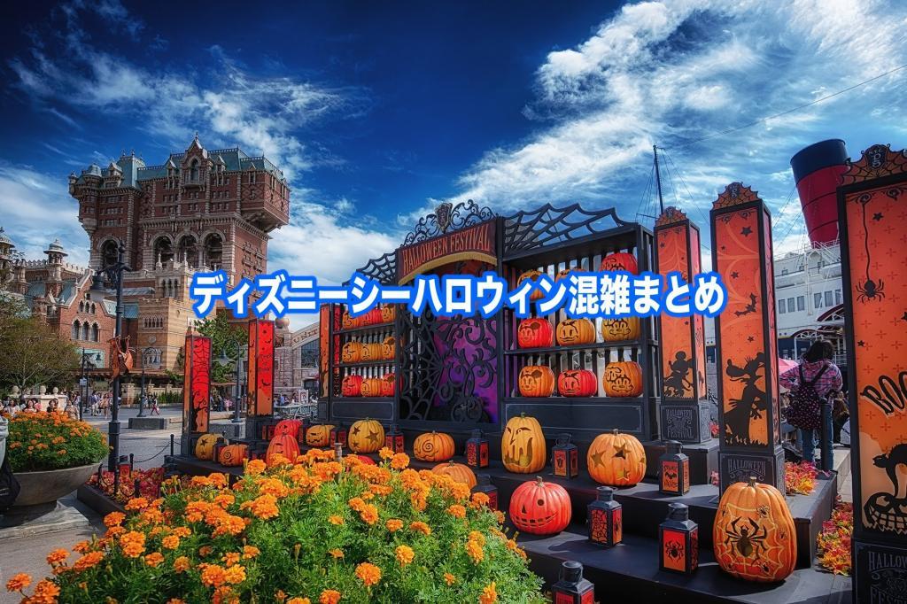 【2024年10月ディズニーシーハロウィン混雑予想】初日から最終日の平日と土日