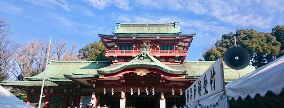 鶴岡八幡宮　七五三　混雑