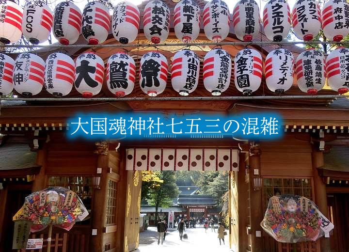 【大国魂神社七五三の混雑(10/11月)】祈願予約&初穂料！食事や写真も予約？