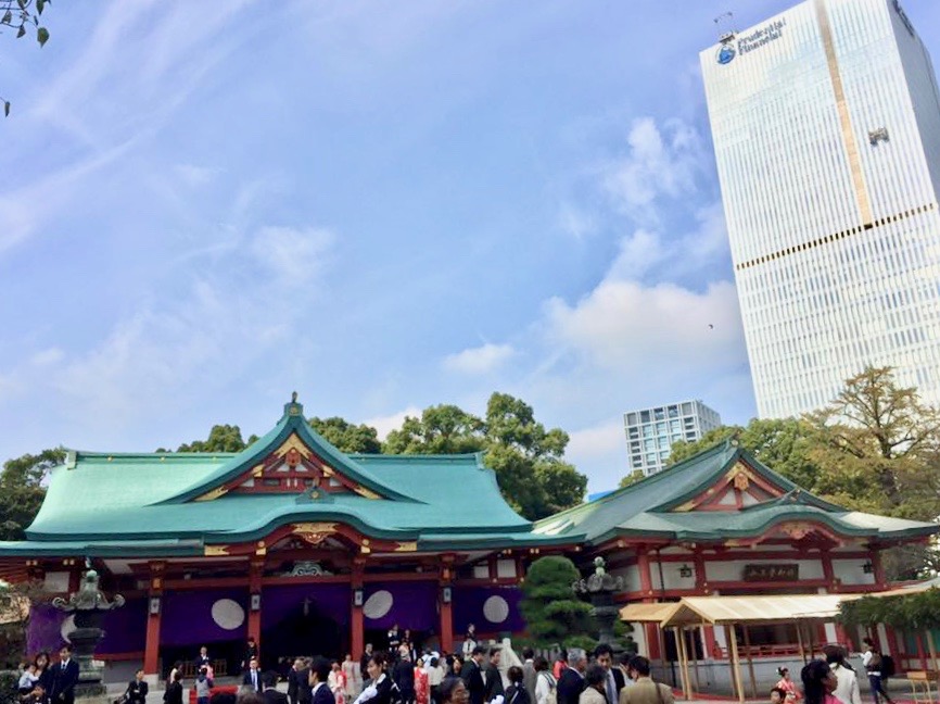 日枝神社　七五三