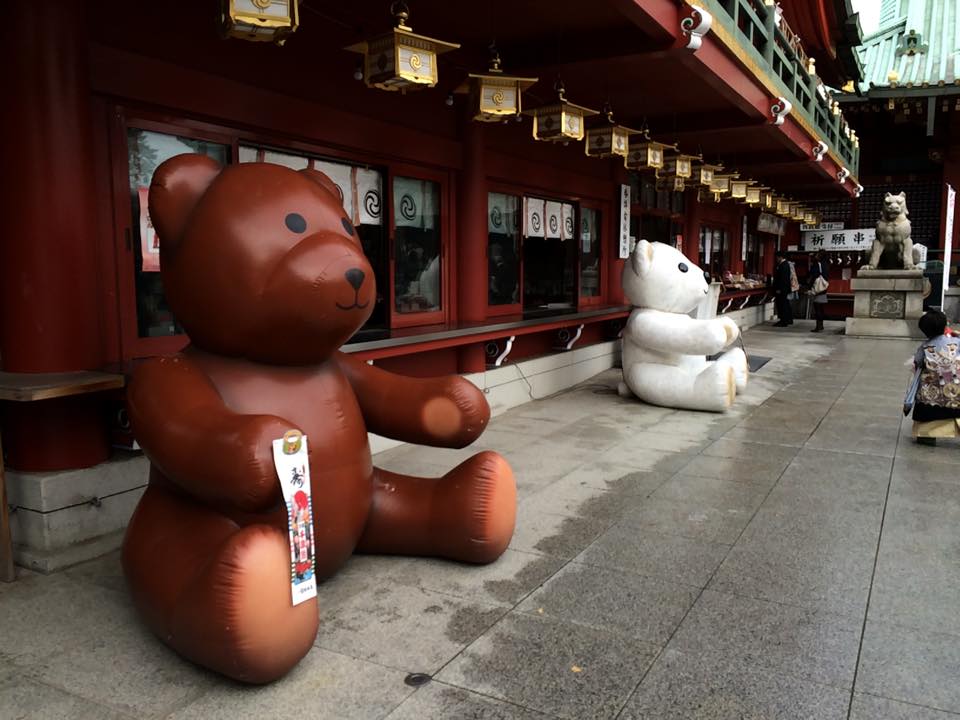 神田明神　七五三　混雑