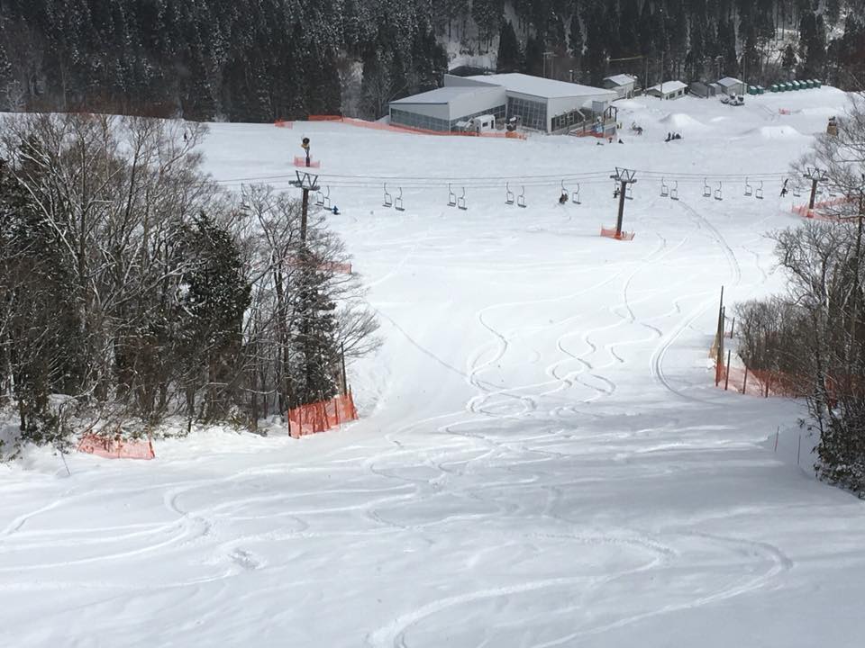 めいほうスキー場の風景