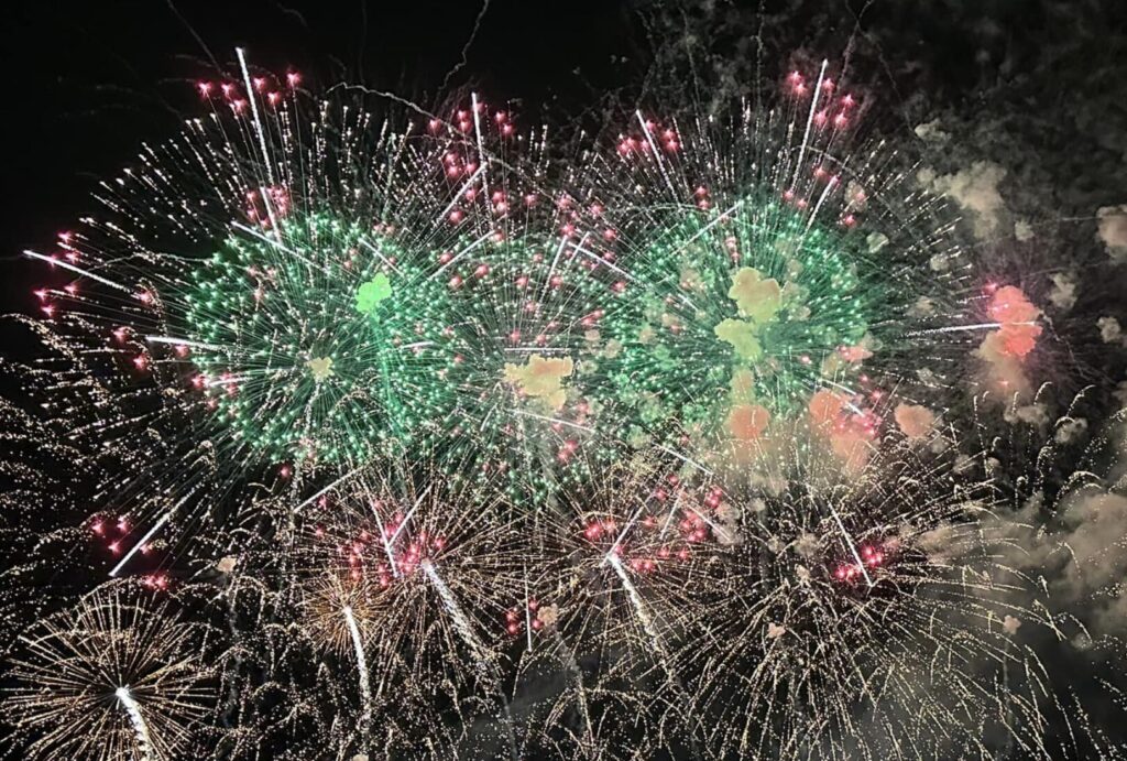 大曲の花火大会の混雑