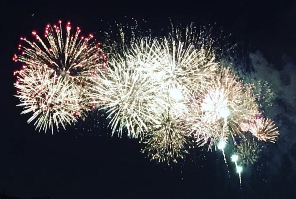 幕張花火大会の混雑