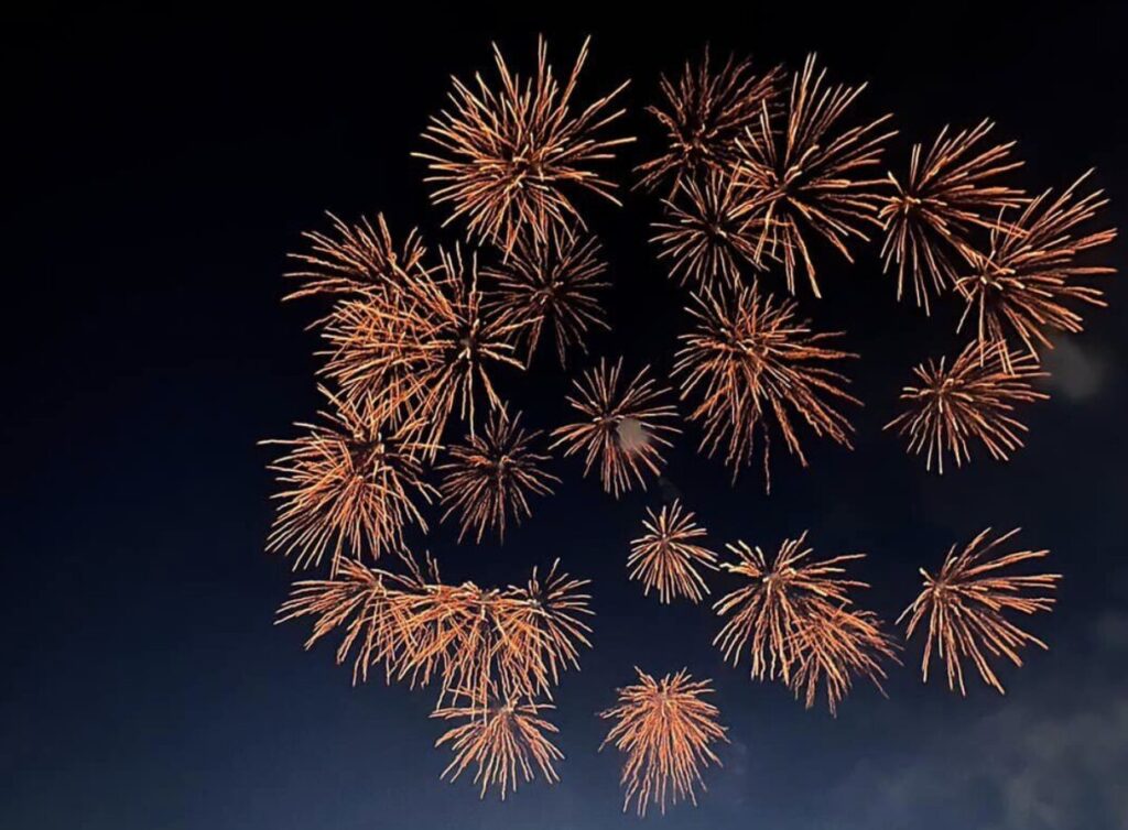手賀沼花火大会の混雑している時間帯