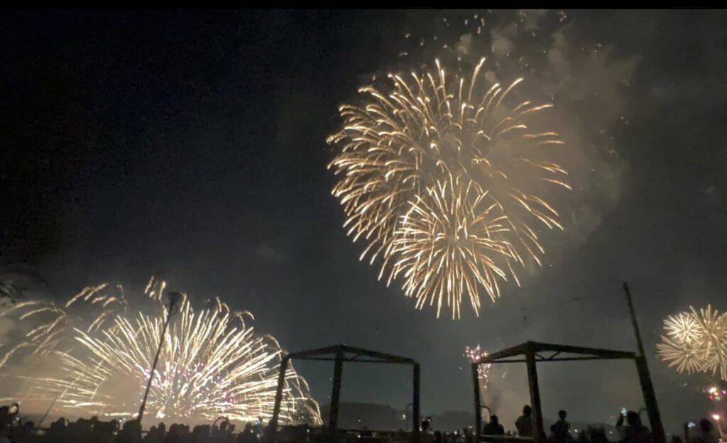 手賀沼花火大会混雑