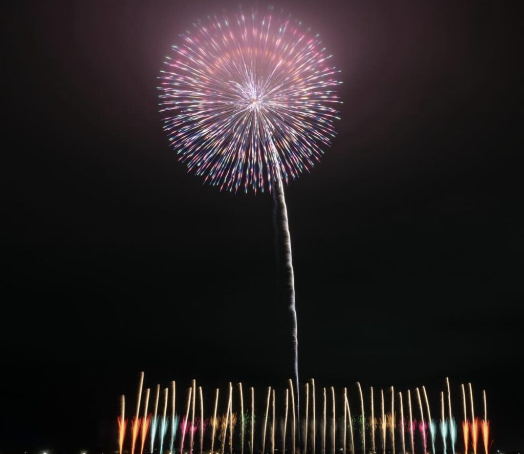 赤川花火大会の混雑している時間帯