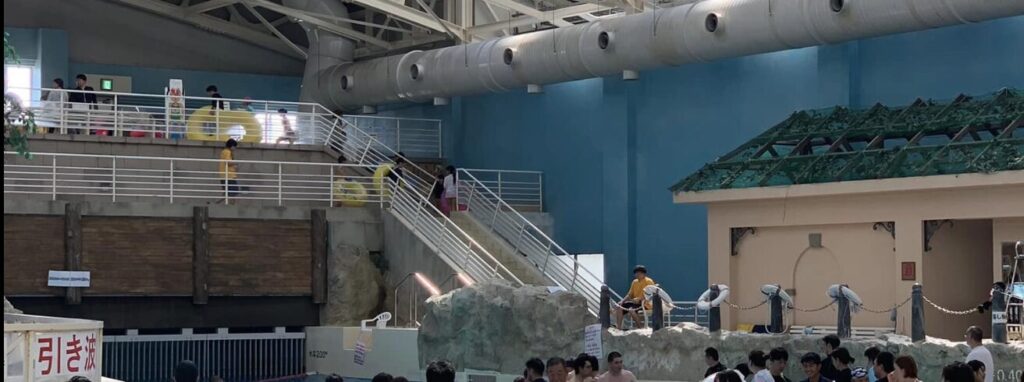 カリビアンビーチ混雑状況予想2025年版！新里温水プールのリアルタイム・夏休みのお盆・ゴールデンウィークを調査